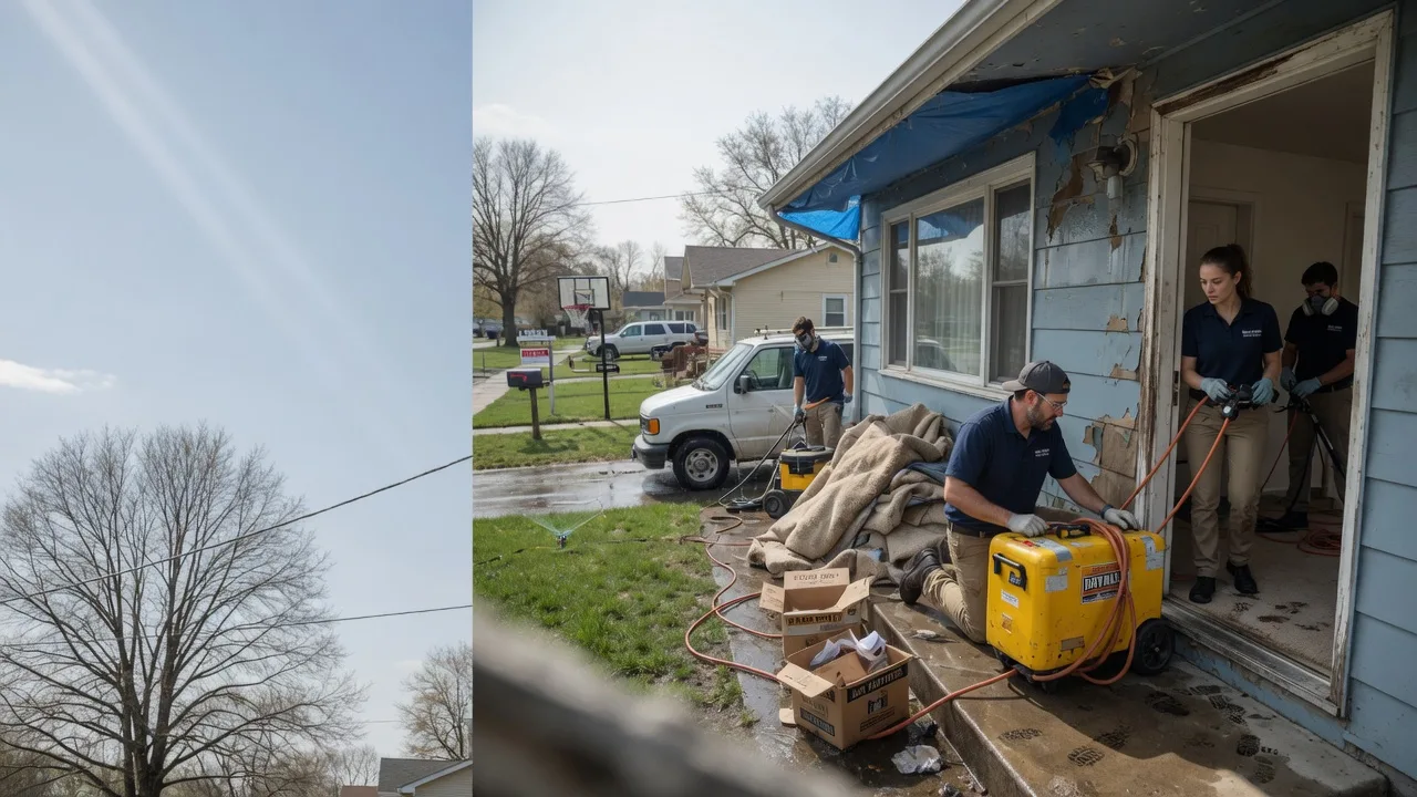 Basement Flood Cleanup in Belfry, KY near me